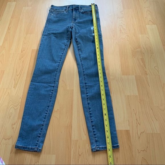 New Blue Gap Skinny Jeans Size 25 - Picture 7 of 8